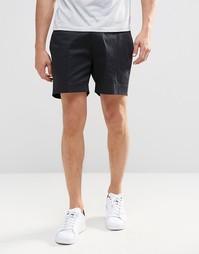 Черные короткие зауженные шорты ASOS - Черный