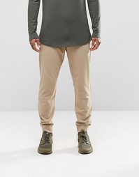 ASOS Standard Joggers In Stone - Серебристо-бежевый