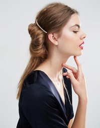 Limited Edition Basic Gold Bar Hair Comb - Золотой Asos