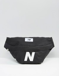 Черная сумка-кошелек на пояс New Balance Mellow - Черный