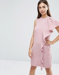 Цельнокройное платье без рукавов ASOS - Розовый