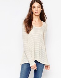 Vintage Havana Crochet Top - Естественный