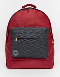 Рюкзак из ткани под атлас с сеточкой Mi-Pac - Красный