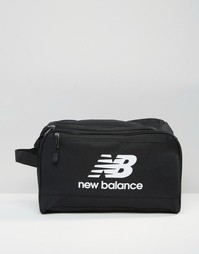 Черная сумка New Balance Solar Twin - Синий