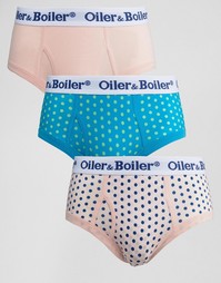 3 трусов в горошек Oiler &amp; Boiler - Мульти