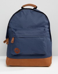 Темно-синий классический рюкзак с контрастной отделкой Mi‑Pac