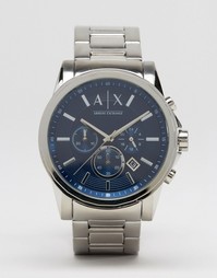 Часы с хронографом из нержавеющей стали Armani Exchange AX2509