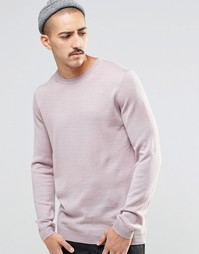 Джемпер из мериносовой шерсти с круглым вырезом ASOS