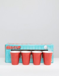 Набор из 4 коротких стаканов Red Cup - Мульти Gifts