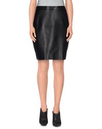 Юбка до колена Saint Laurent
