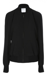 Куртка-бомбер с вырезами на рукавах DKNY