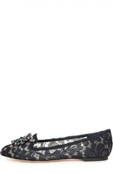 Кружевные лоферы Rainbow Lace Dolce &amp; Gabbana