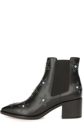 Ботильоны Starstudded с эластичными вставками Valentino