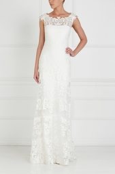 Платье с вышивкой Tony Ward