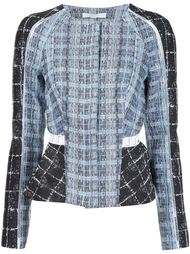 contrast check jacket Jonathan Simkhai