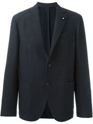 button front blazer Lardini