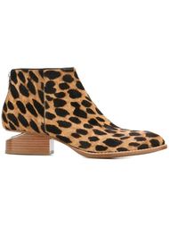'Kori' leopard print ankle boots Alexander Wang