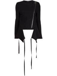 cropped wrap jacket Ann Demeulemeester