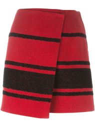 striped wrap skirt Sonia By Sonia Rykiel