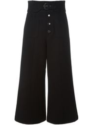 cropped wide leg trousers Red Valentino