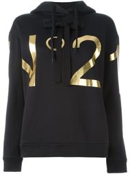 logo print hoodie Nº21