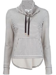 striped funnel neck jumper Veronica Beard