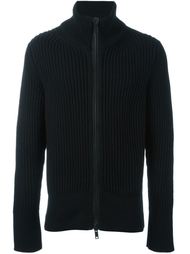 ribbed zipped cardigan Ann Demeulemeester
