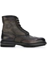 brogue detailing boots Santoni