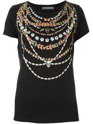 strand print T-shirt Alexander McQueen