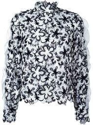 floral lace blouse Self-Portrait
