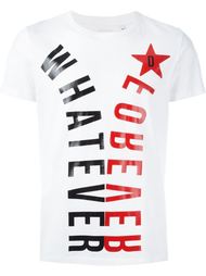 футболка с принтом 'whatever' Diesel