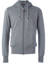 толстовка с капюшоном на молнии Eleventy