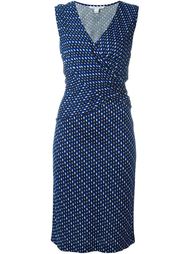 chiffon wrap dress Diane Von Furstenberg