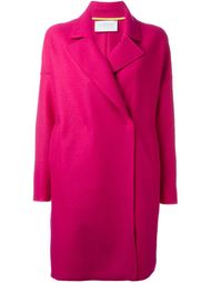 oversize collar coat Harris Wharf London