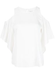 cold shoulder blouse Halston Heritage