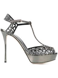 embellished platform sandals Sergio Rossi