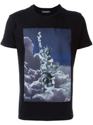 statue print T-shirt Neil Barrett