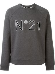 logo print sweatshirt Nº21
