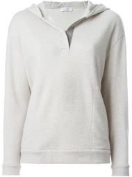 metallic detail hoodie Brunello Cucinelli