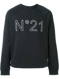 logo print sweatshirt Nº21