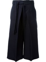 укороченные широкие брюки Alexander McQueen