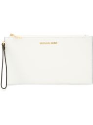 клатч с ремешком на запястье Michael Michael Kors