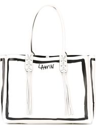 сумка-тоут с принтом логотипа Lanvin