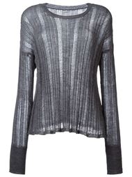 свитер в рубчик Yohji Yamamoto