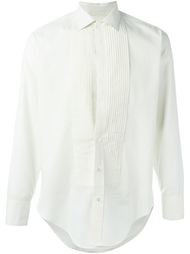 рубашка с нагрудником Yves Saint Laurent Vintage