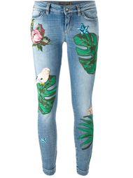 джинсы с нашивками Dolce &amp; Gabbana