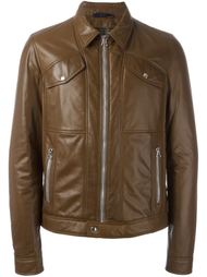 leather jacket  Lanvin