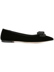 декорированные балетки  Giuseppe Zanotti Design