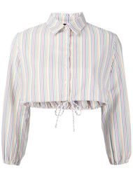 striped cropped shirt Lisa Marie Fernandez