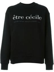 embroidered logo sweatshirt Être Cécile
